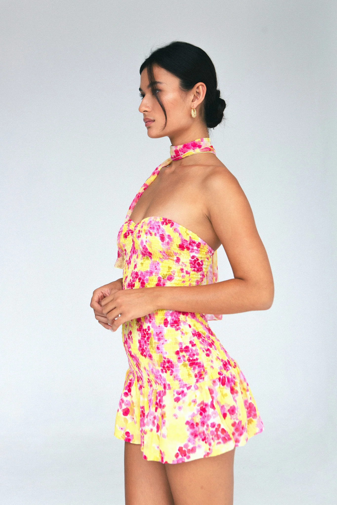 Abigail Bandeau Mini Dress - Image 5