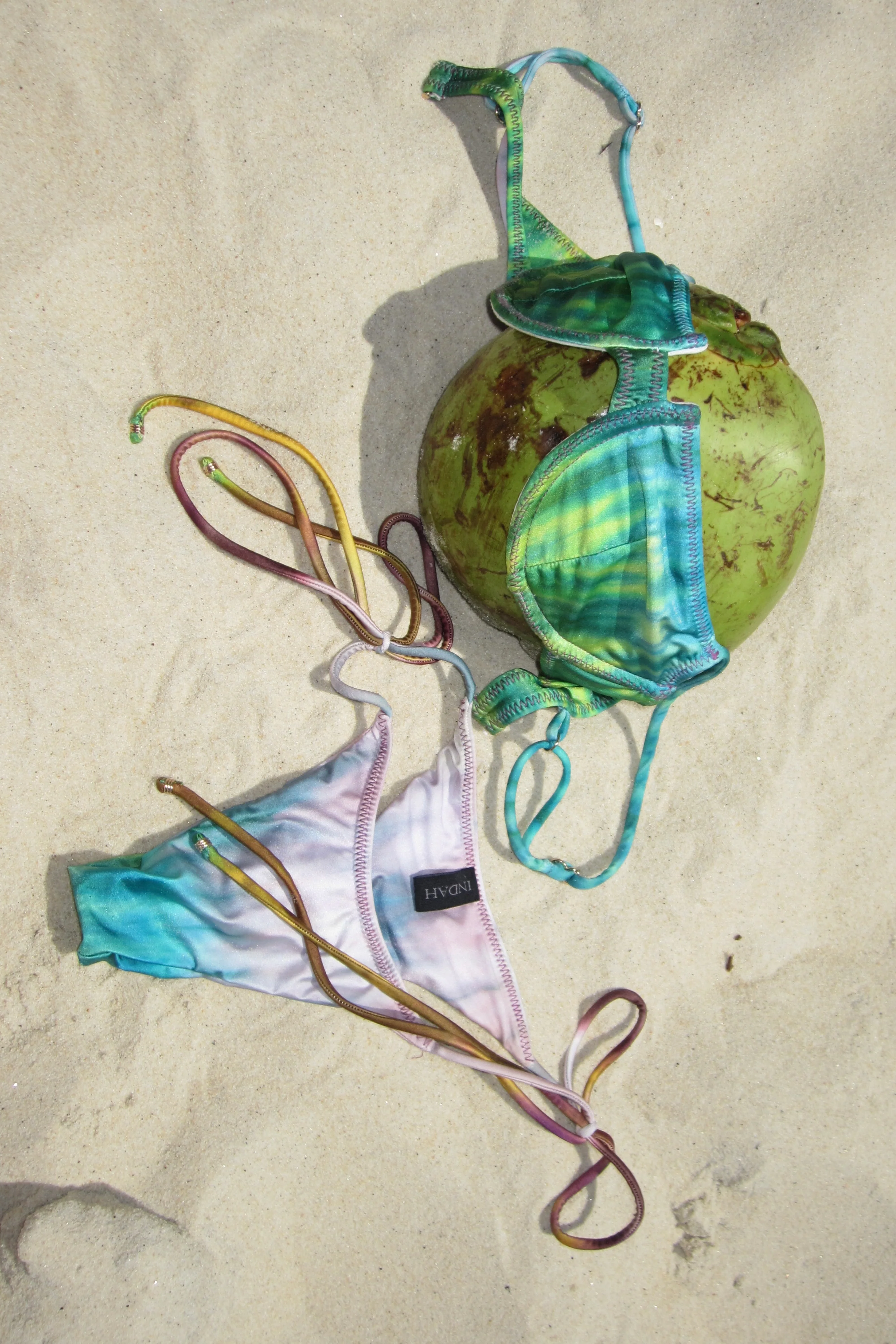 Elif Underwire Tie Dye Bikini Top - Image 4