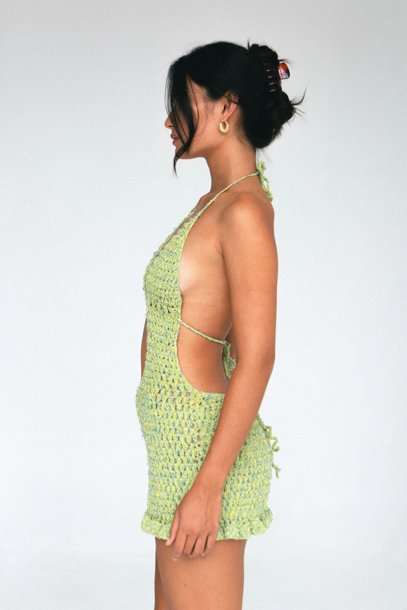 Heather Crochet Mini Dress - Image 6