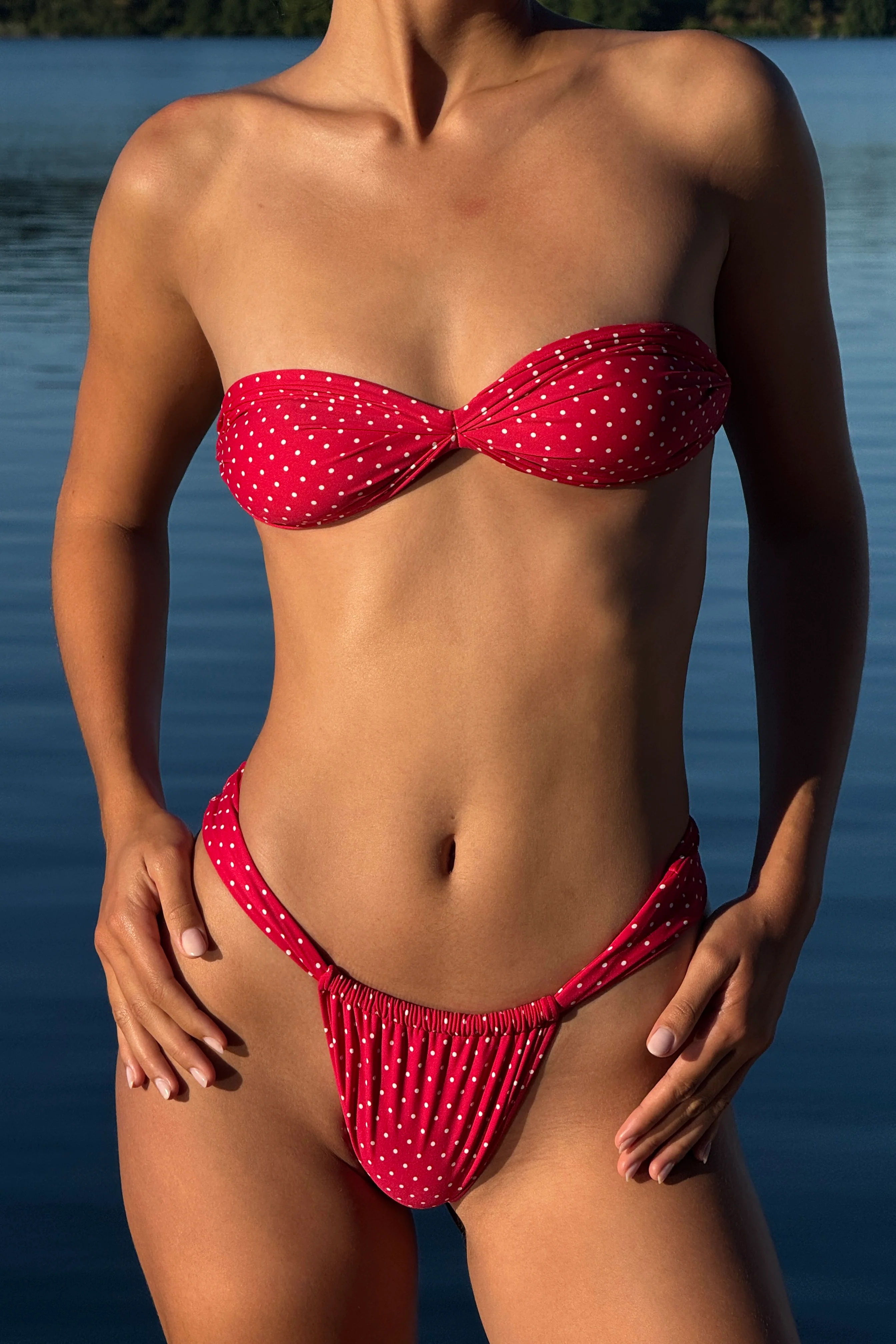 Lala Bandeau Bikini Top - Image 3