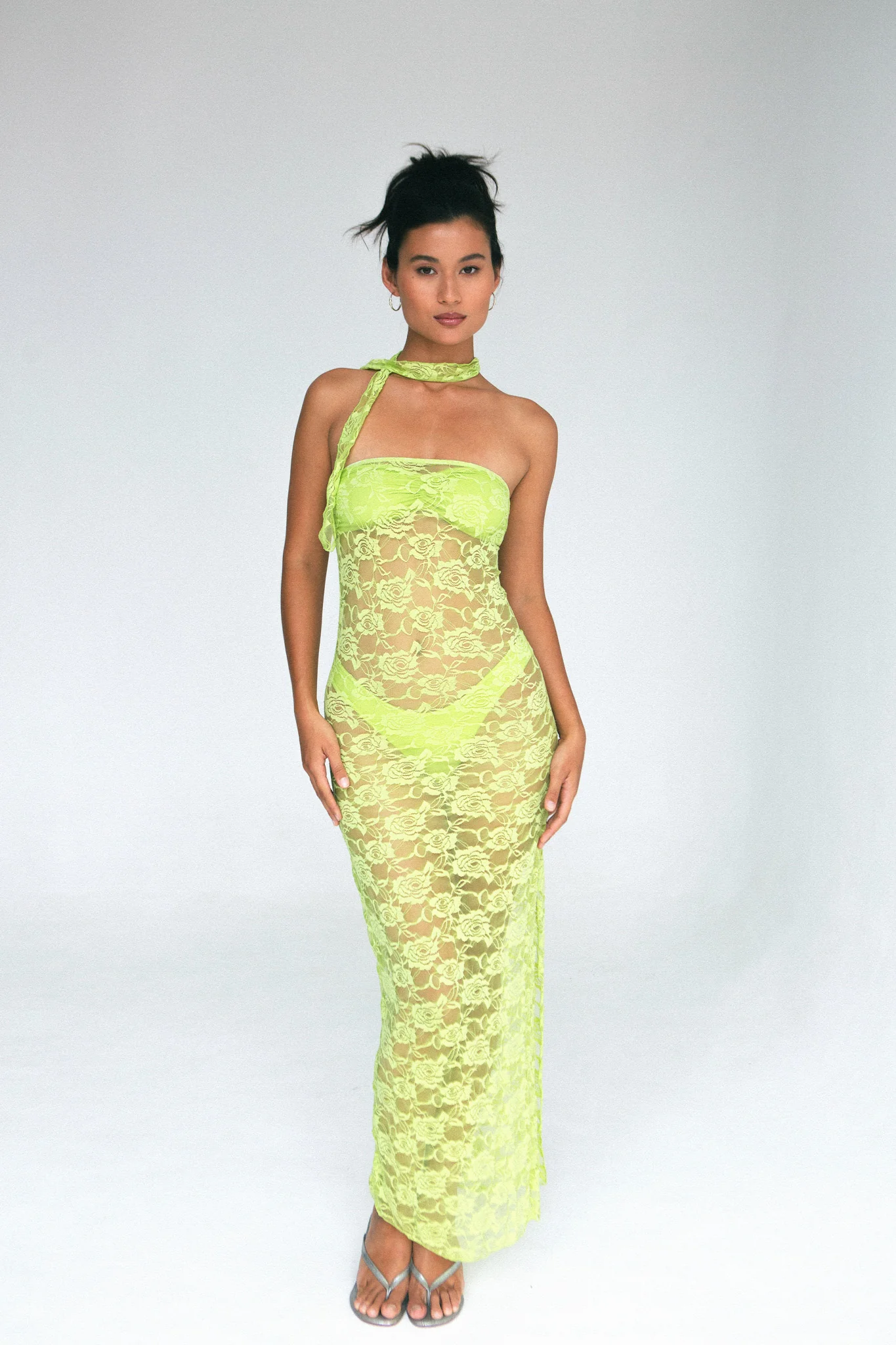 Tabu Lace Maxi Dress - Image 4